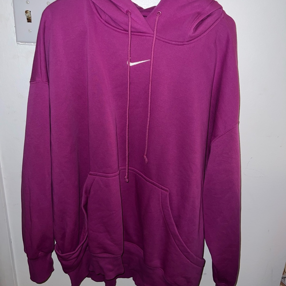 Nike Oversized Purple Hoodie